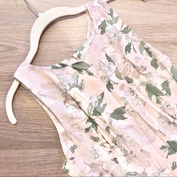 BB Dakota Dresses & Skirts - BB DAKOTA / Blush Mauve Floral Dress